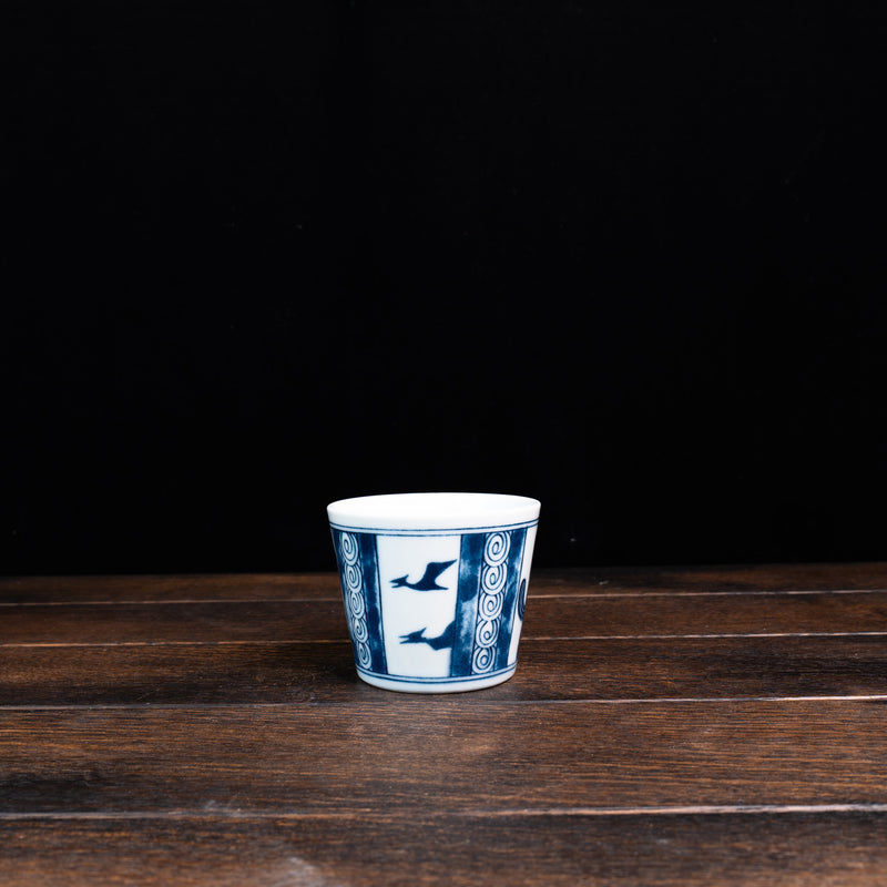 Edo-style Dinosaur Soba Choko Cup – Twin Wing Dragon