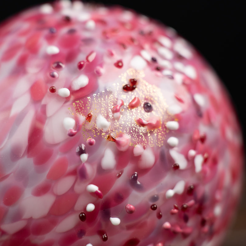 Hirosaki Sakura Round Vase - Hana Akari