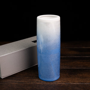 Silver-Glazed Vase