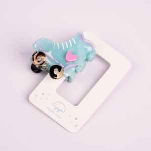 Roller Skate Small Hair Clips