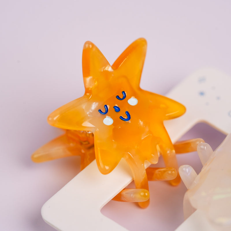 Cloud & Star Hair Claw Clips