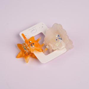 Cloud & Star Hair Claw Clips