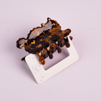 Grandma's Tabby Cat Claw Clip - Medium