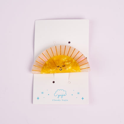 Sun Shine Duckbill Hair Clips