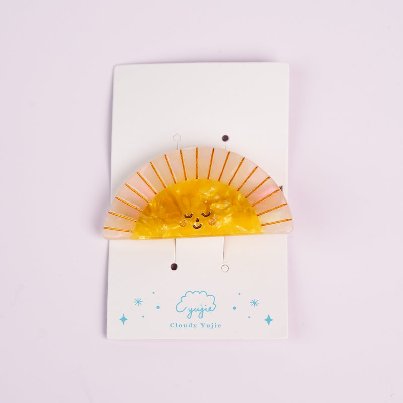 Sun Shine Duckbill Hair Clips