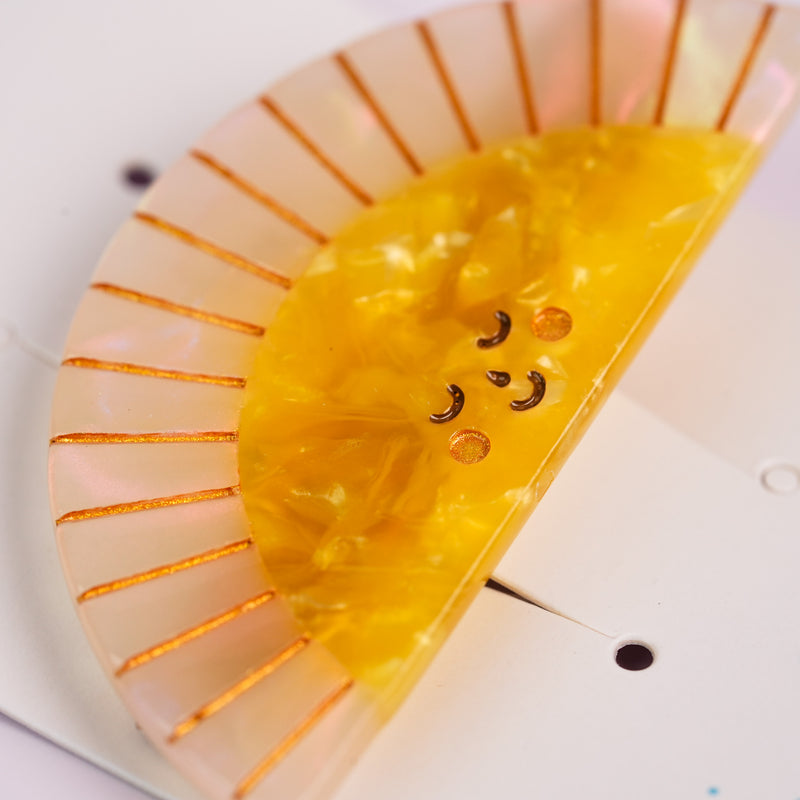 Sun Shine Duckbill Hair Clips
