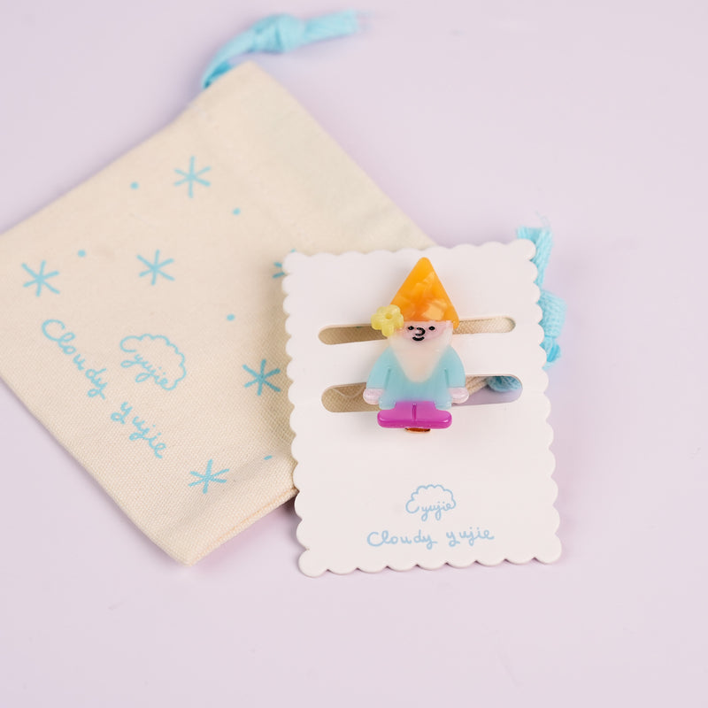 Dwarf Husband Male Duckbill Hair Clips