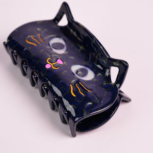 Cat Big Claw Shark Clip - Black Cat