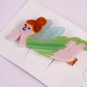 Garden Series Alligator Hair Clips - Fairy