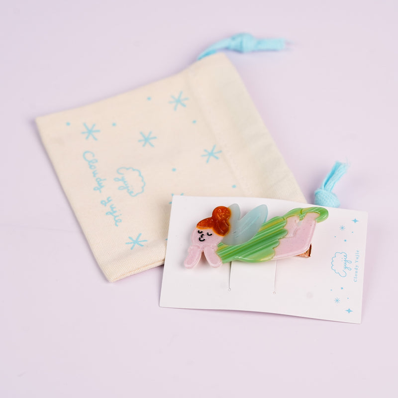 Garden Series Alligator Hair Clips - Fairy