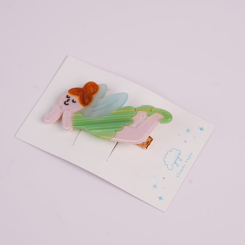 Garden Series Alligator Hair Clips - Fairy