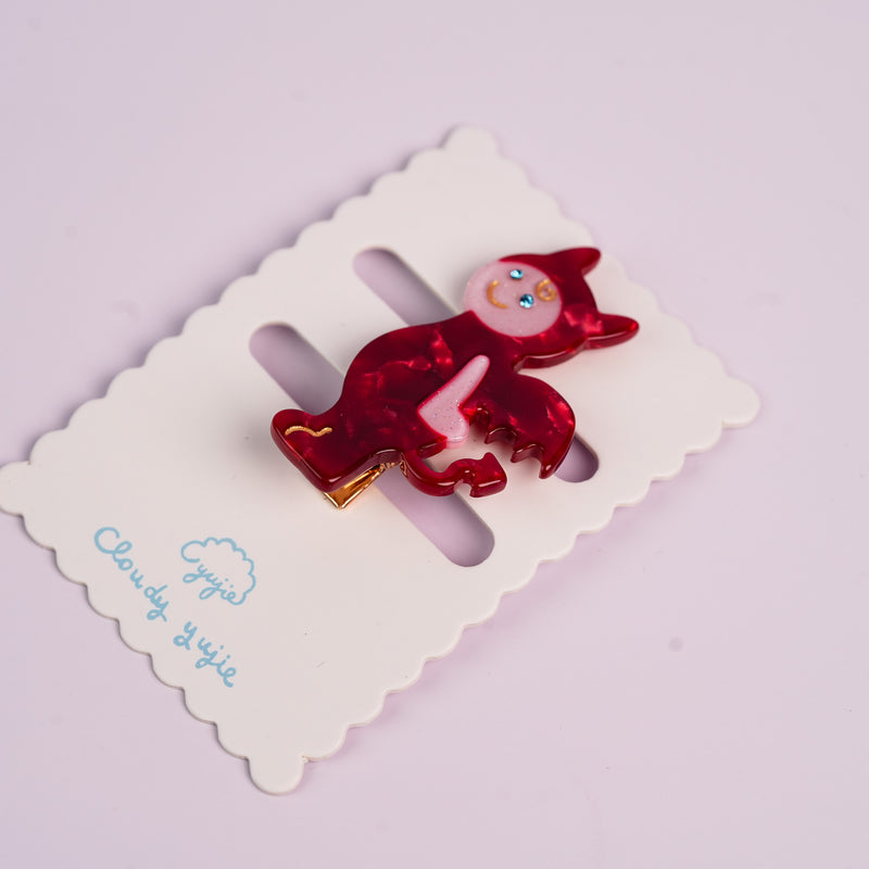 Little Devil Hair Clips