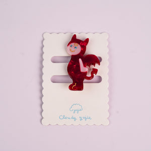 Little Devil Hair Clips