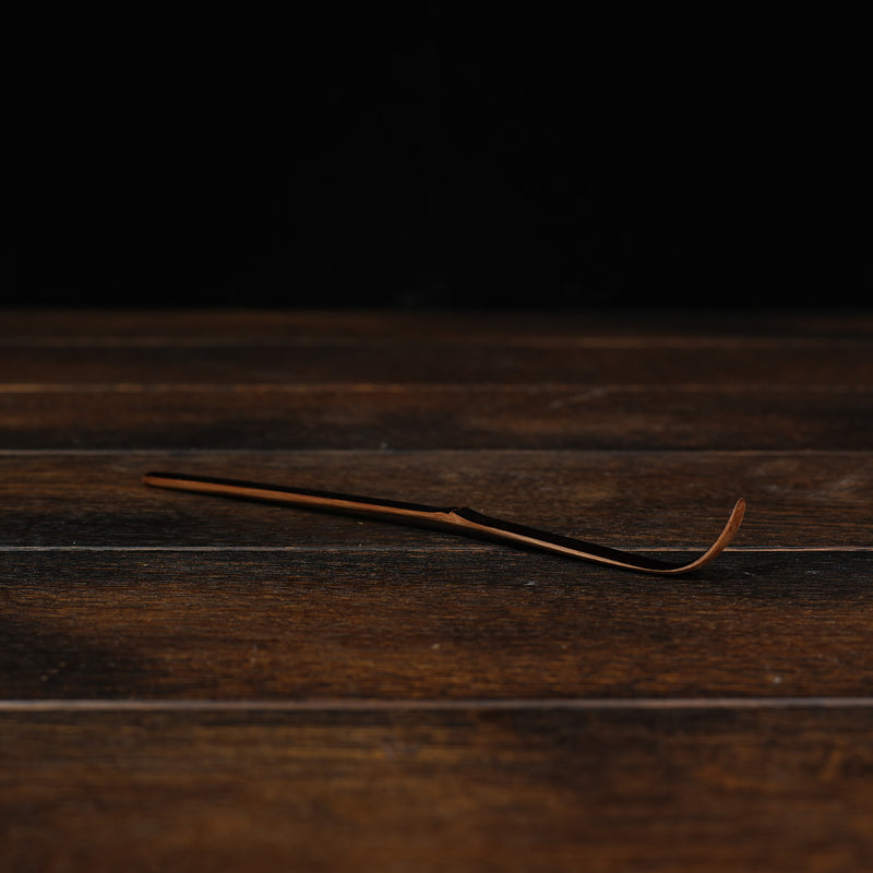 JINXIN Stuido Premium Chashaku - Charcoal Bamboo