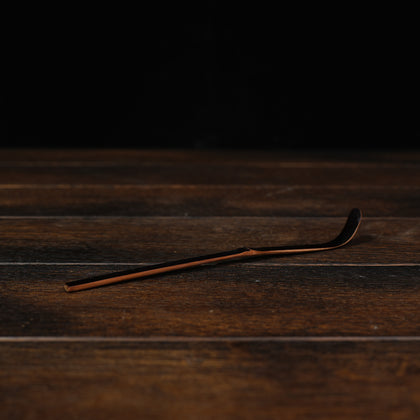 JINXIN Stuido Premium Chashaku - Charcoal Bamboo