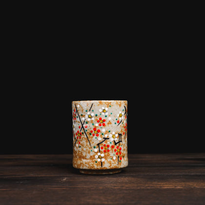 Plum Blossom Yonomi Tea Cup