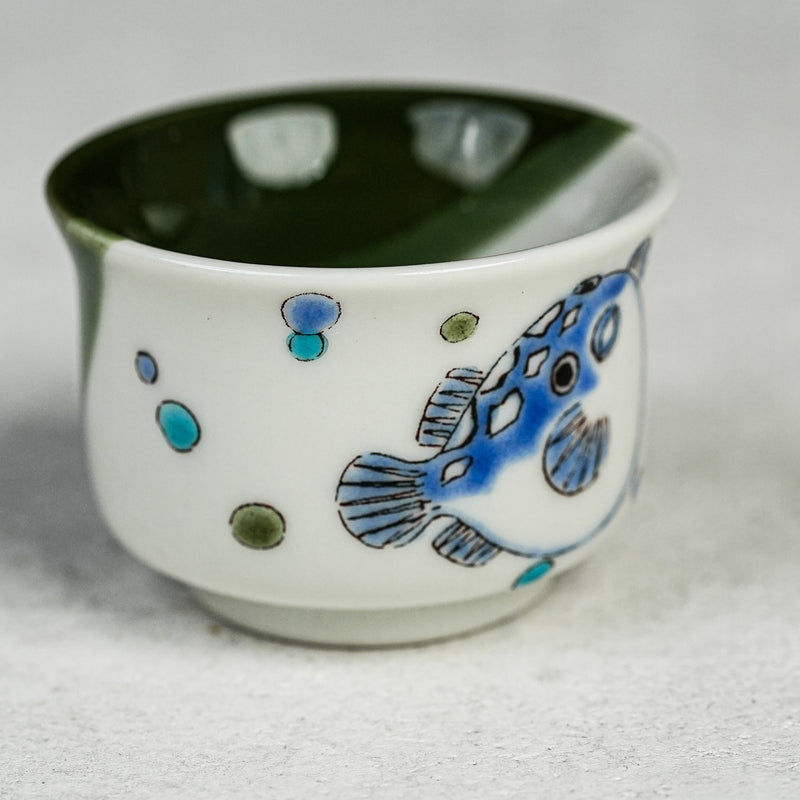 Fugu Porcupinefish Sake Set with Tray