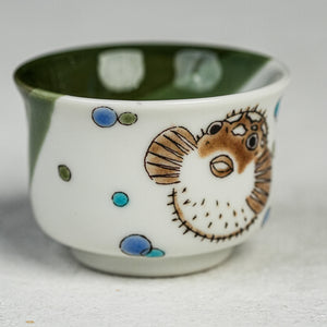 Fugu Porcupinefish Sake Set with Tray