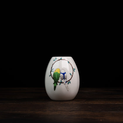 Serenity Bird Bud Vase