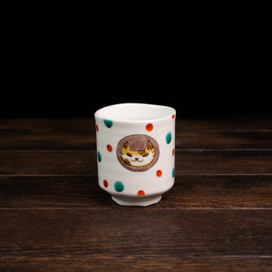 Neko Dot Tea Cup