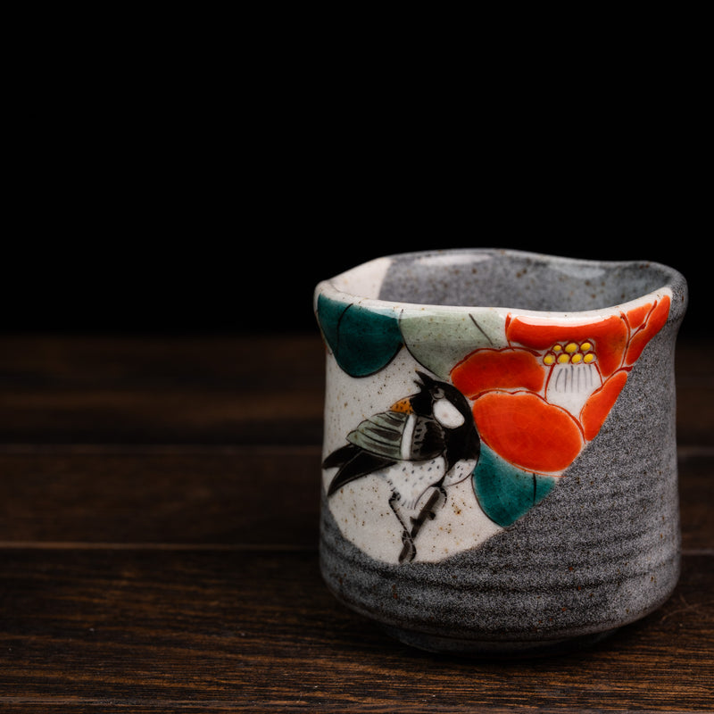 Camellia Great Tit Tea Cup