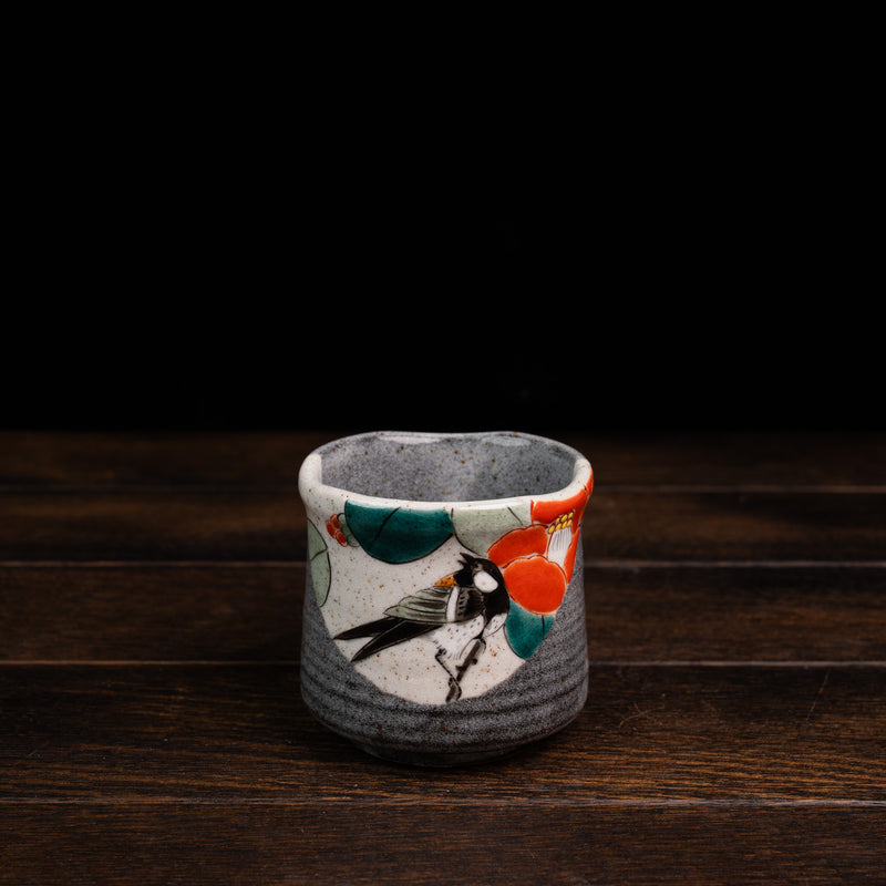 Camellia Great Tit Tea Cup