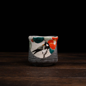 Camellia Great Tit Tea Cup