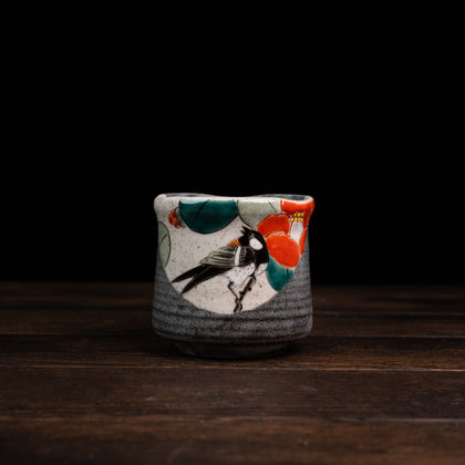 Camellia Great Tit Tea Cup