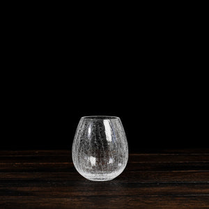 Karai Shattered Glass Cup - Cracker Plain