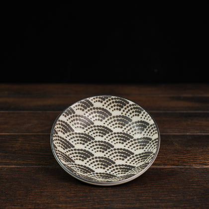 Komon Small Plate - Seigaiha