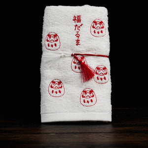 Face Towel／Daruna (White)