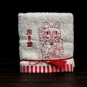 Hand Towel／Fortune Cat