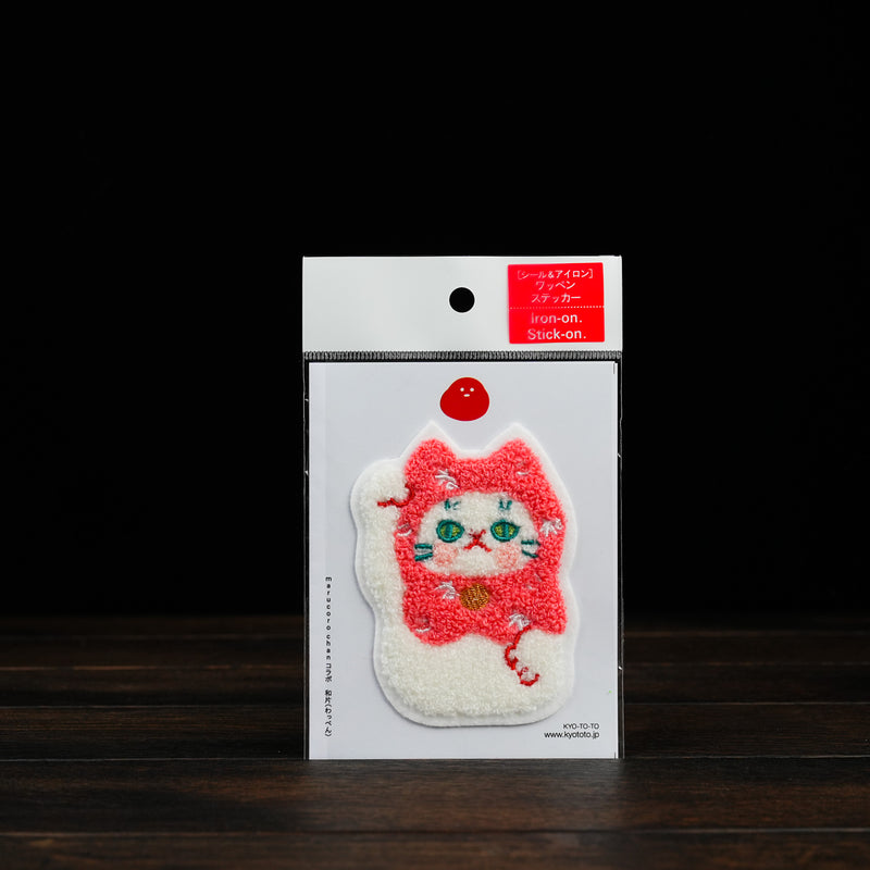 Chenille Patch／Fortune Cat Right Hand