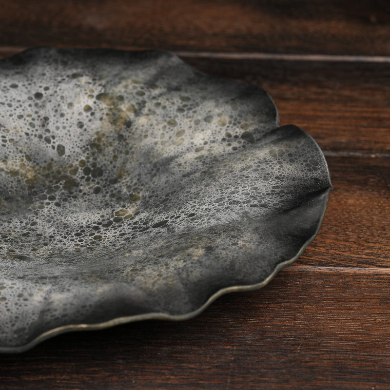 Moon Surface Design Plate 25cm