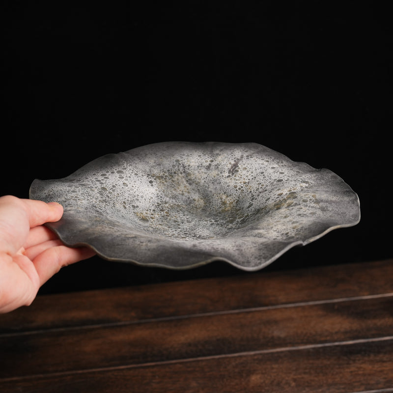 Moon Surface Design Plate 25cm