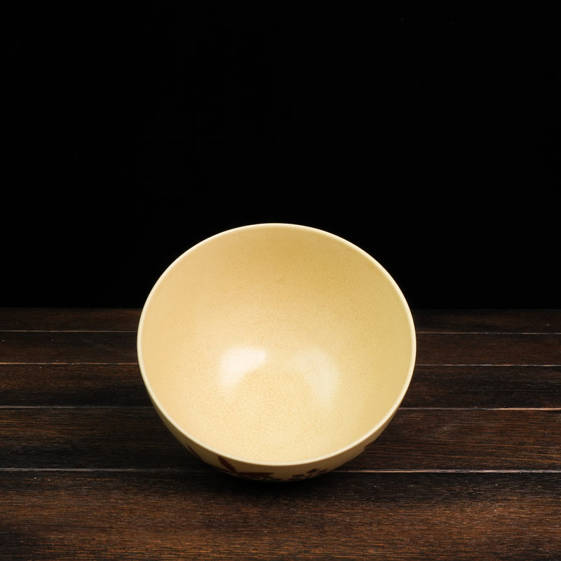 Iroe Treasure Hand-Painted Matcha Bowl of Kirie