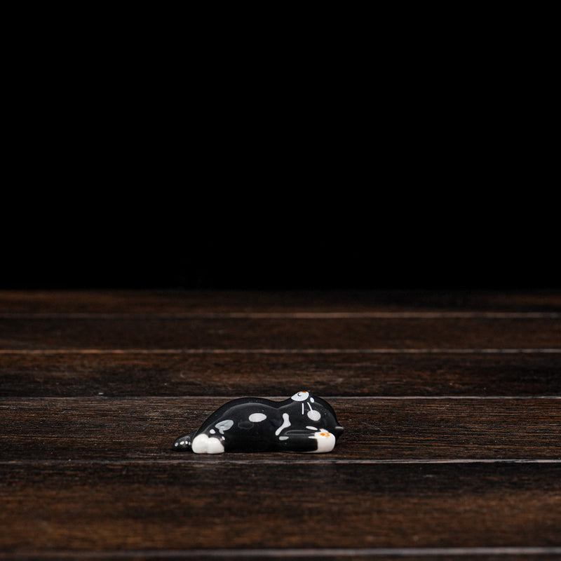 Nekochill Chopstick Rest - Black Cat