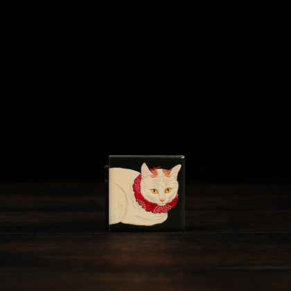 Art Magnet Takahashi Matsutei White Cat