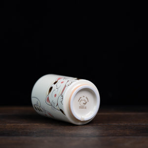 Sweetie Neko Yunomi Tea Cup - Pink