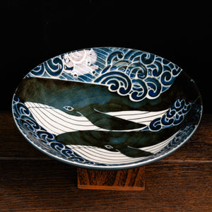 Shiranami Whale Deep Plate