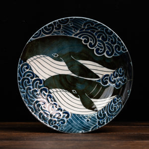 Shiranami Whale Deep Plate