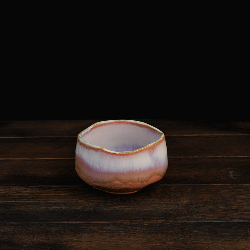 Matcha Bowl Hagi Glaze Adorned