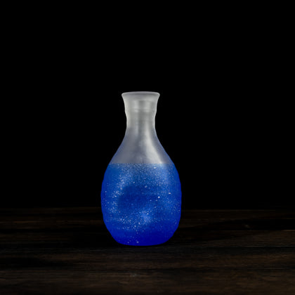 Blizzard Sake Pot Blue