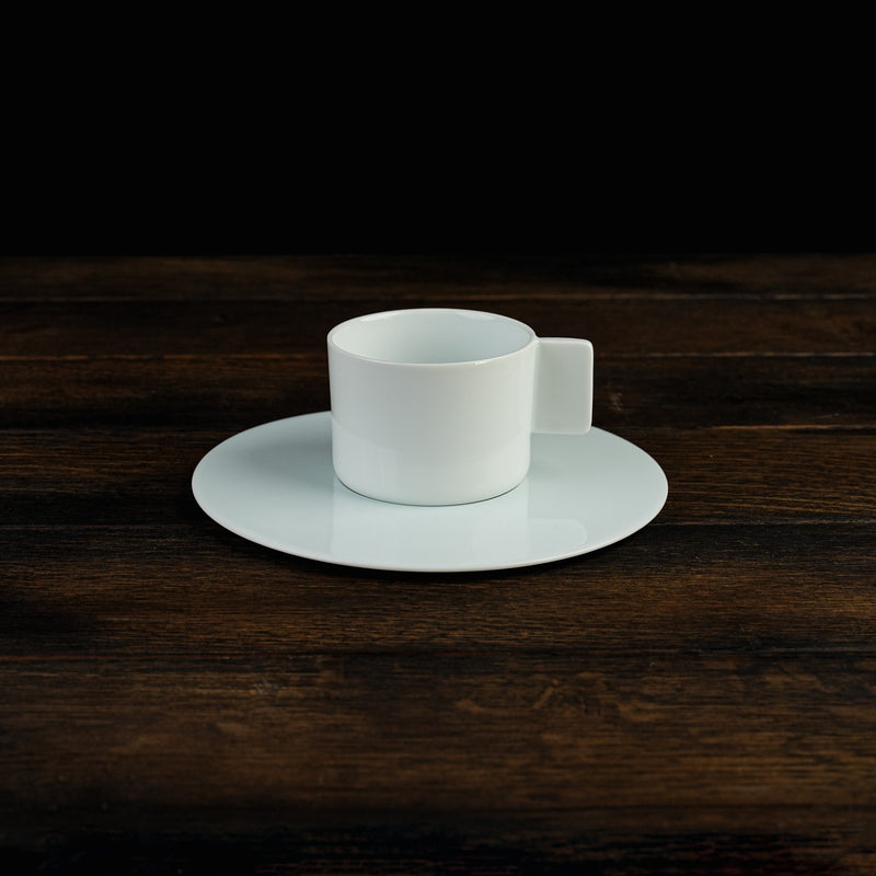 S&B Coffee Cup Set White
