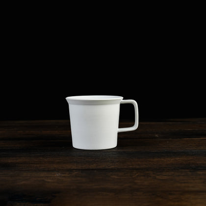 TY Coffee Cup Grey with Handle