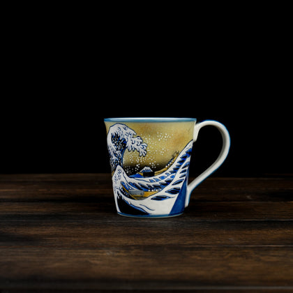 Hokusai's Furious Wave Mug