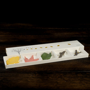 Leaf ＆ Branch Chopstick Rests Set of 5