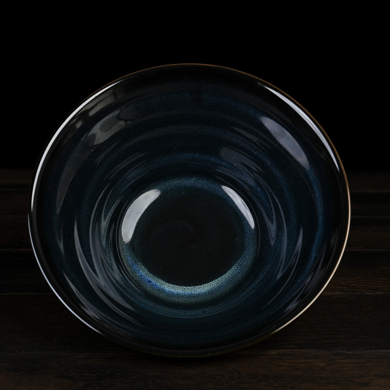 Yuzu B-Tenmoku Naruto 7.0 Reversed Bowl