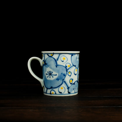 Artistic Hand-Painted Aritayaki Mug