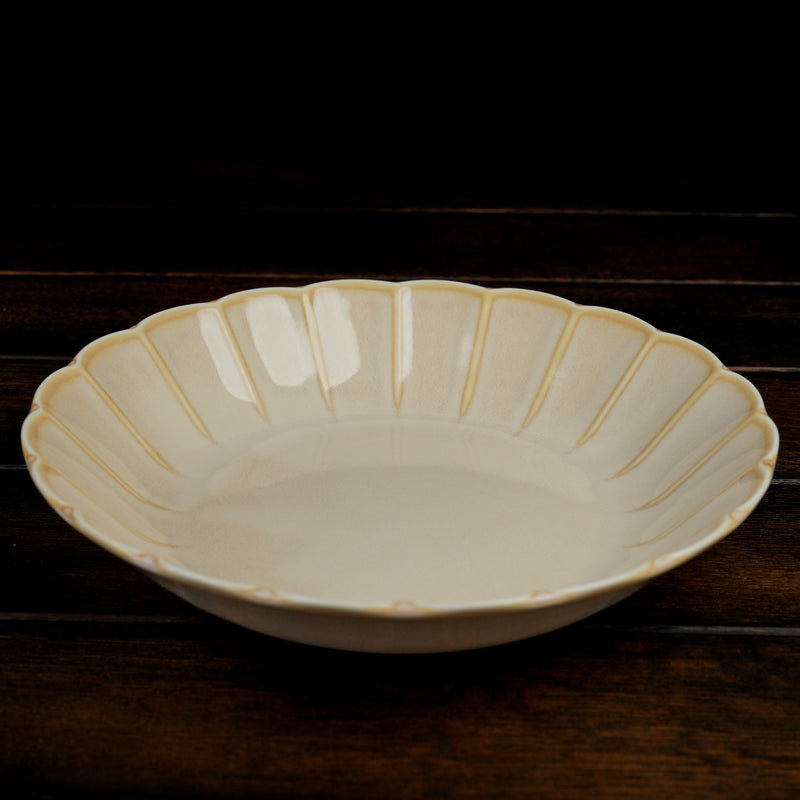 Cream Namakoyu Plate